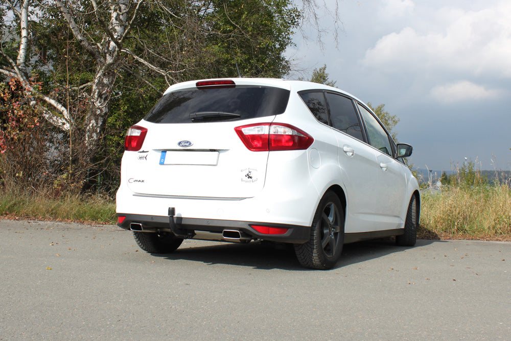 Fox passend fürFord C-Max II Endschalldämpfer Ausgang rechts/links - 145x65 Typ 59 rechts/links