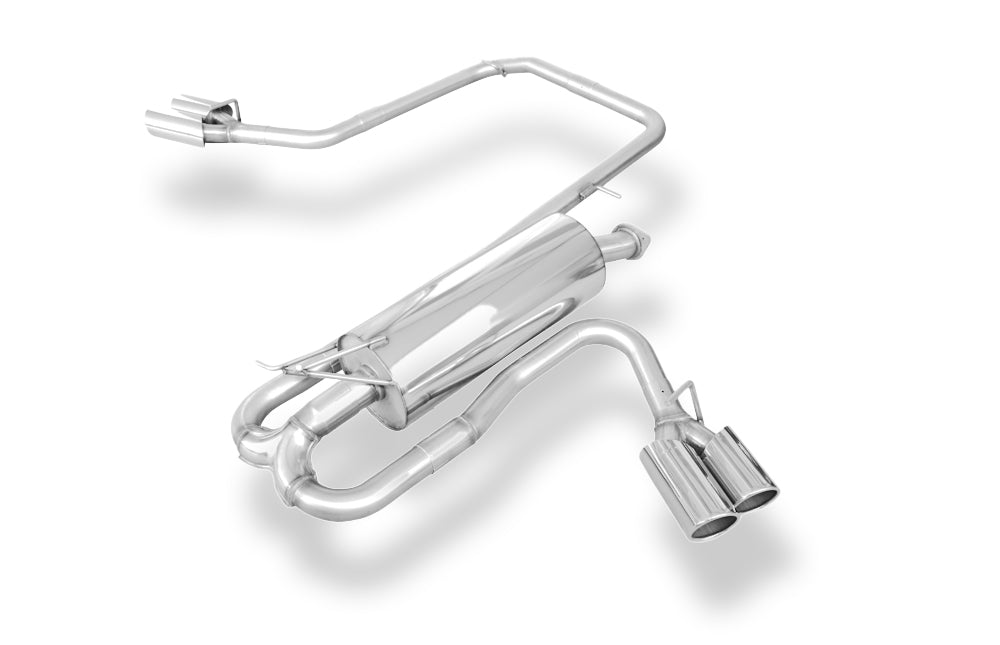 Fox passend fürFord Ranger ab 09/2016 4x4 - Doppelkabine Endschalldämpfer Sidepipe, Ausgang rechts und links am Fahrzeug - 2x90 Typ 16 rechts/links