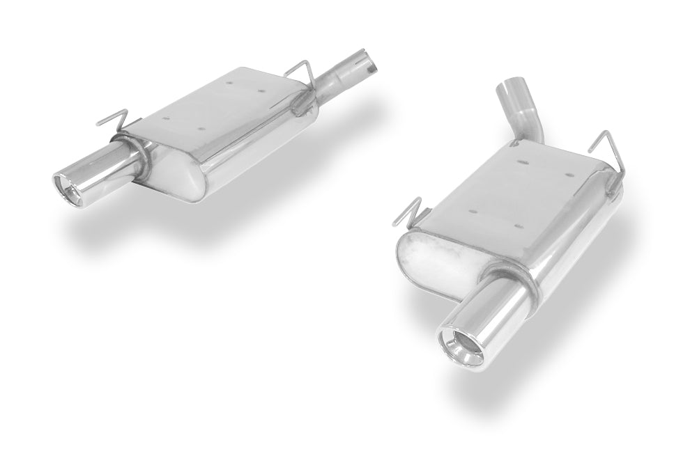 Fox passend fürFord Mustang GT Coupe Endschalldämpfer rechts/links - 1x90 Typ 17 rechts/links