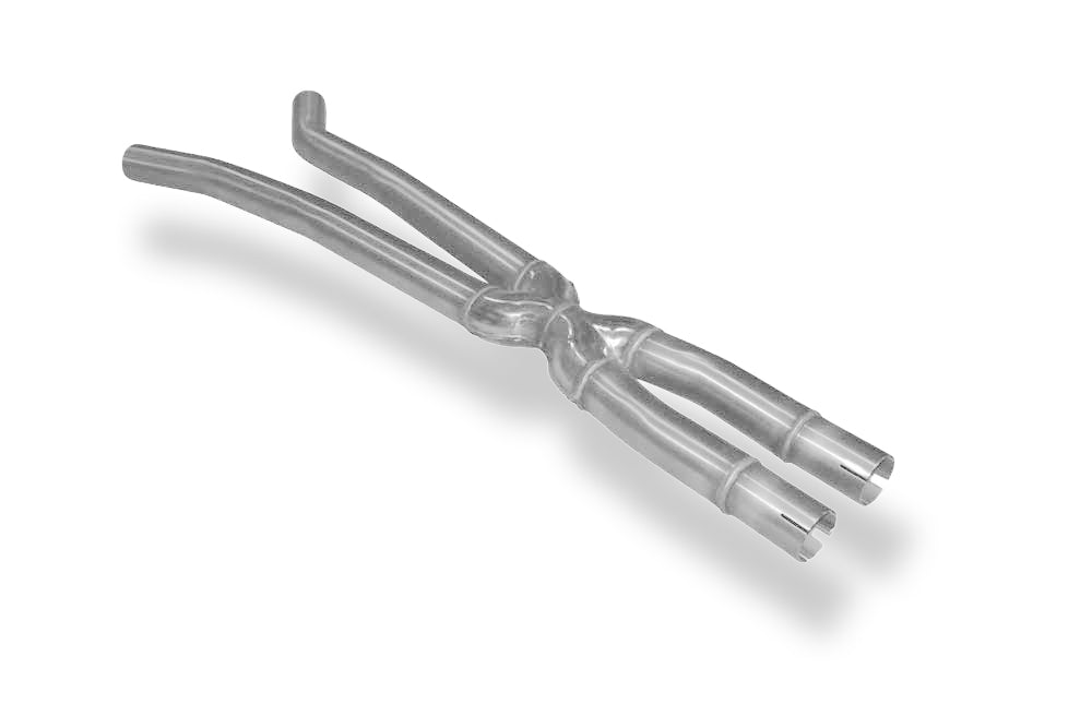 Fox passend fürFord Mustang VI Coupe & Cabrio - 6/8-Zylinder Vorschalldämpferersatzrohr mit X-Pipe
