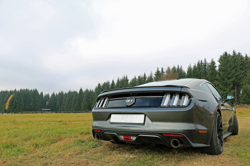 Fox passend fürFord Mustang Coupe & Cabrio - 4-Zylinder Endschalldämpfer rechts/links - 1x100 Typ 25 rechts/links