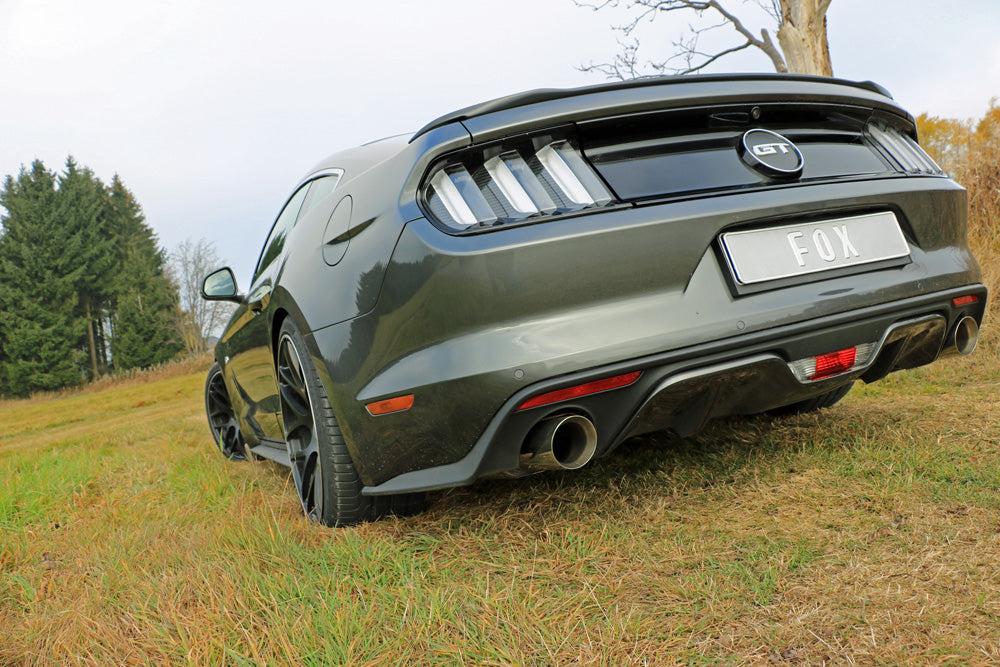 Fox passend für Ford Mustang Coupe & Cabrio - 4-Zylinder Endschalldämpfer rechts/links - 1x100 Typ 25 rechts/links