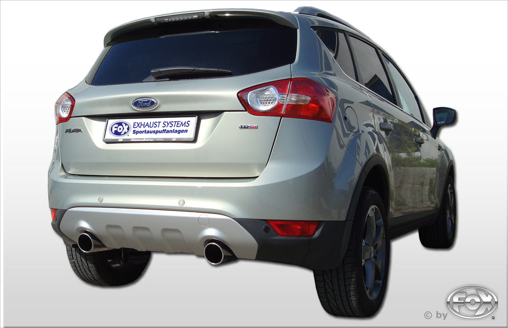 Fox passend fürFord Kuga Endschalldämpfer Ausgang rechts/links - 1x100 Typ 16 rechts/links
