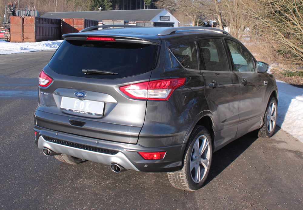 Fox passend fürFord Kuga II - 4x4 Endschalldämpfer Ausgang rechts/links - 115x85 Typ 44 rechts/links