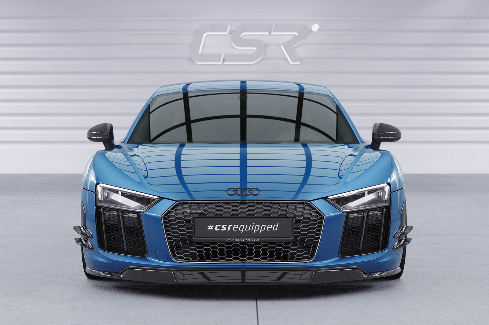CSR Performance Flaps mit ABE für Audi R8 (Typ 4S) FP014-L Unlackiert roh (Lackierung erforderlich)