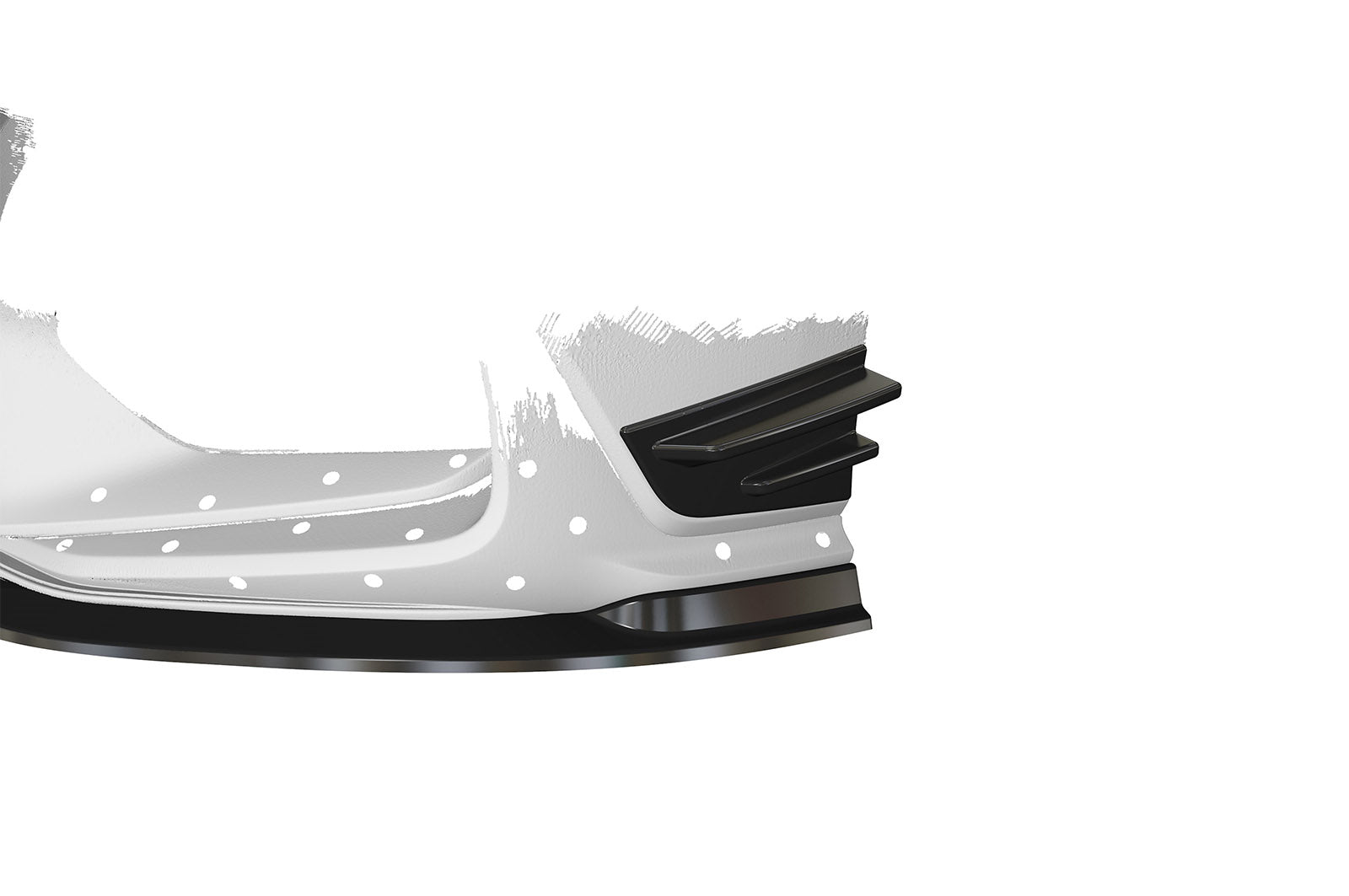 CSR Performance Flaps mit ABE für Hyundai I30 (PD) N/N-Line FP016-G Glossy schwarz Hochglanz (keine Lackierung erforderlich)