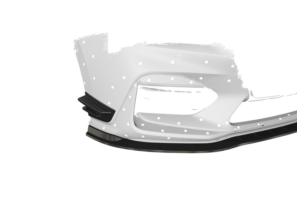 CSR Performance Flaps mit ABE für Hyundai I30 (PD) N/N-Line FP016-G Glossy schwarz Hochglanz (keine Lackierung erforderlich)