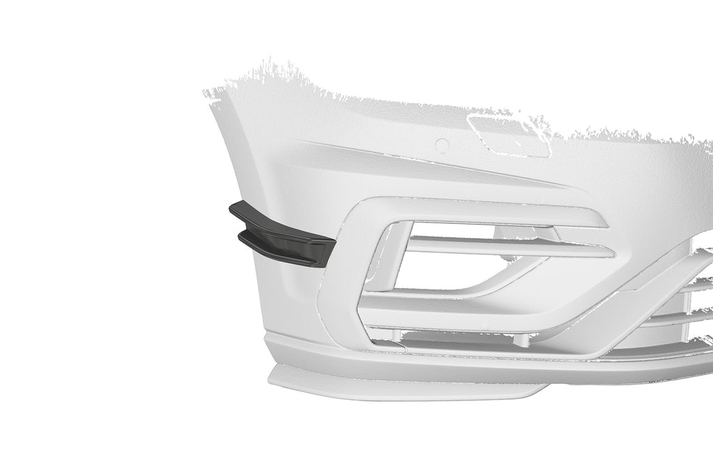 CSR Performance Flaps mit ABE für VW Golf 7 R FP018-C Carbon Look Hochglanz (keine Lackierung erforderlich)