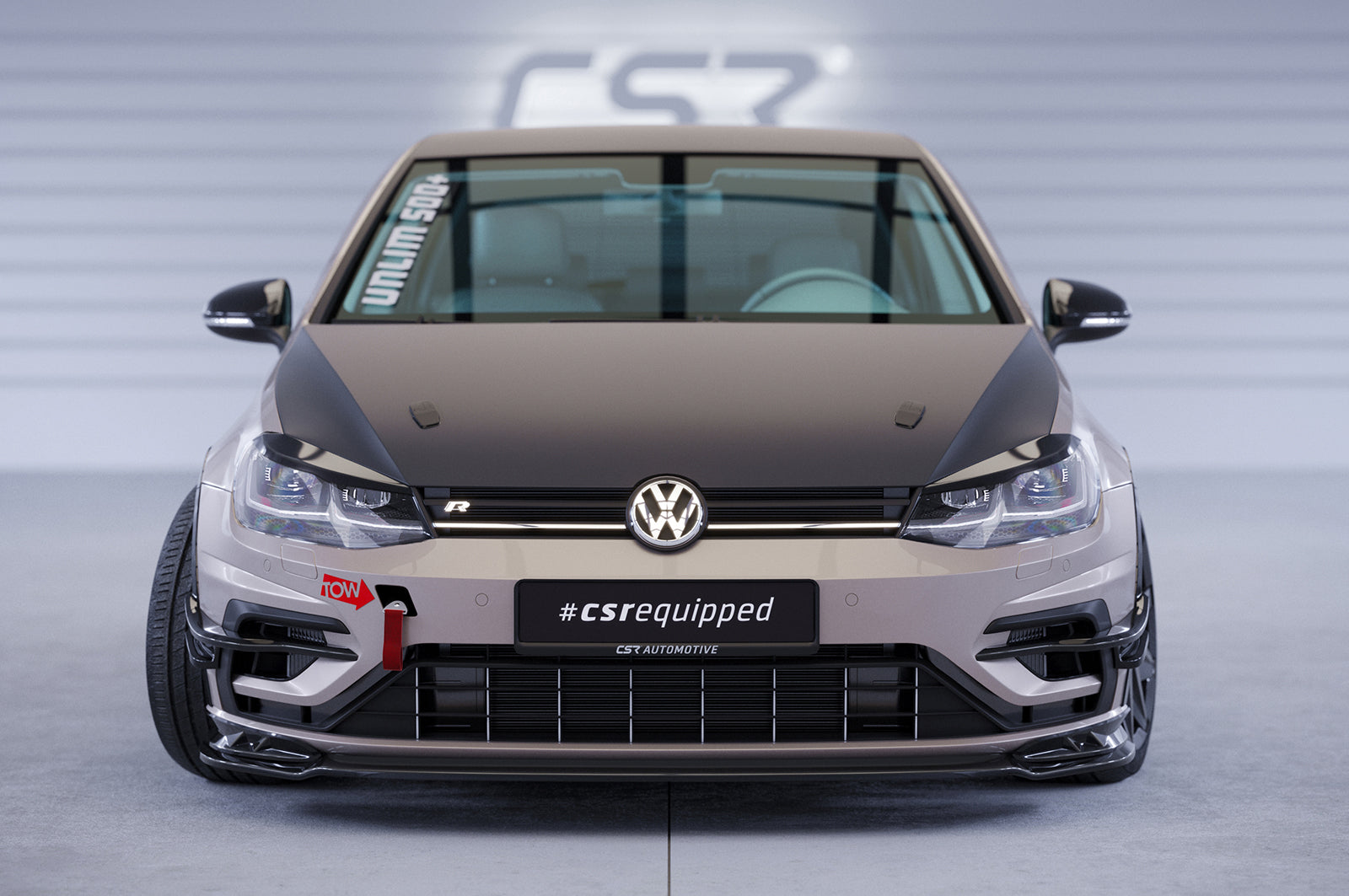 CSR Performance Flaps mit ABE für VW Golf 7 (Typ AU) R FP019-L Unlackiert roh (Lackierung erforderlich)