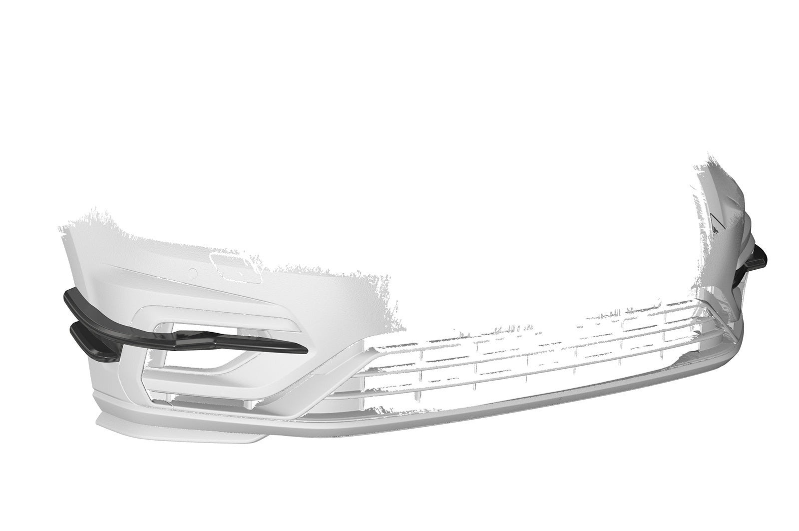 CSR Performance Flaps mit ABE für VW Golf 7 (Typ AU) R FP019-L Unlackiert roh (Lackierung erforderlich)