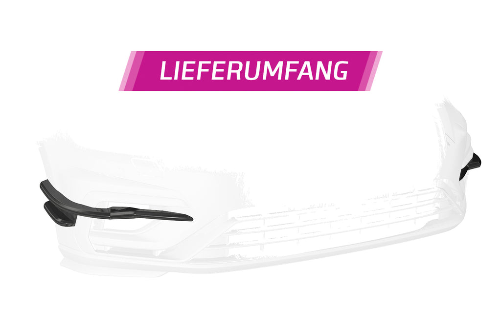 CSR Performance Flaps mit ABE für VW Golf 7 (Typ AU) R FP019-L Unlackiert roh (Lackierung erforderlich)