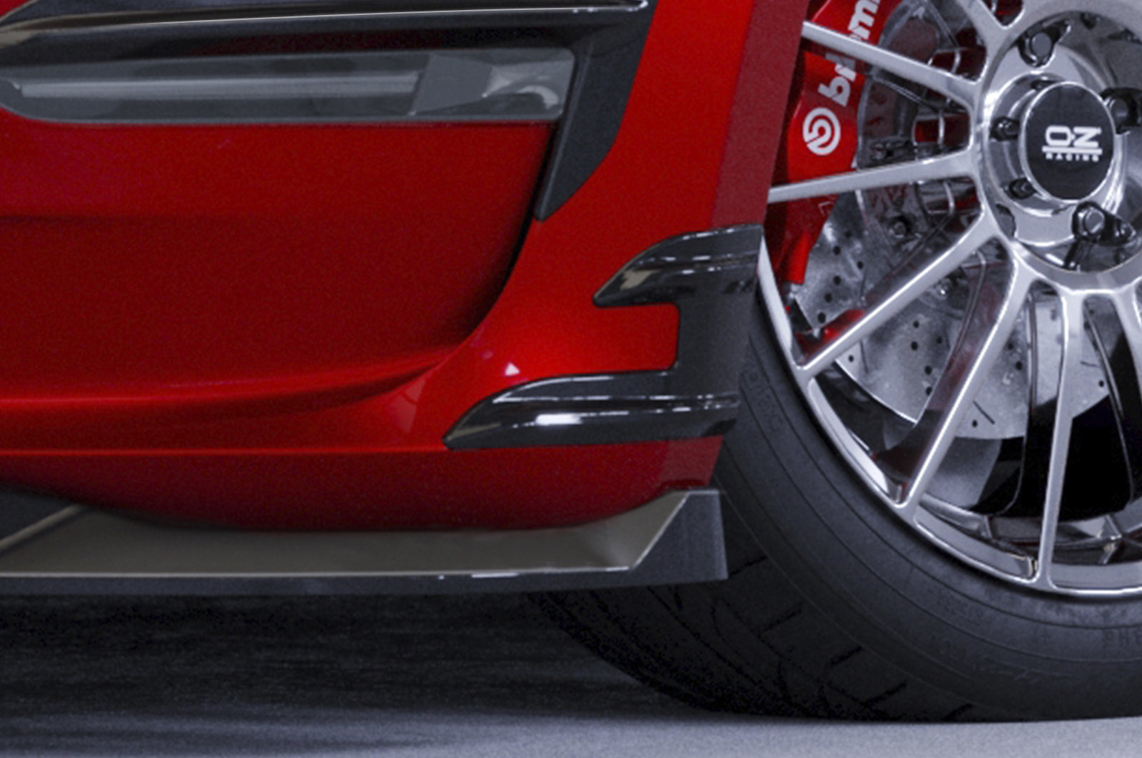 CSR Performance Flaps mit ABE für Tesla Model 3 FP021-C Carbon Look Hochglanz (keine Lackierung erforderlich)