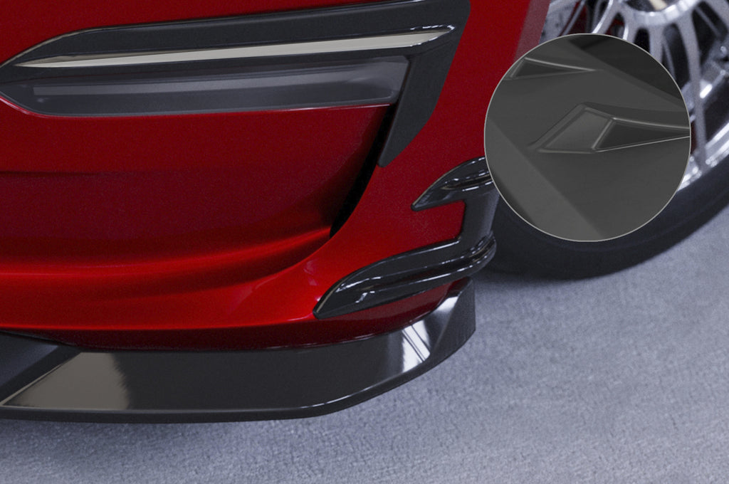 CSR Performance Flaps mit ABE für Tesla Model 3 FP021-L Unlackiert roh (Lackierung erforderlich)