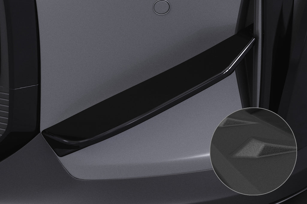 CSR Performance Flaps mit ABE für Mini F55 / F56 / F57 FP022-S Strukturiert schwarz matt (keine Lackierung erforderlich)