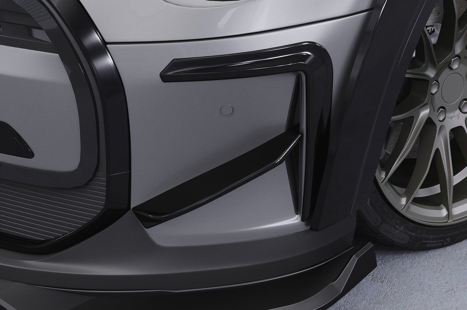 CSR Performance Flaps mit ABE für Mini F55 / F56 / F57 FP022-S Strukturiert schwarz matt (keine Lackierung erforderlich)
