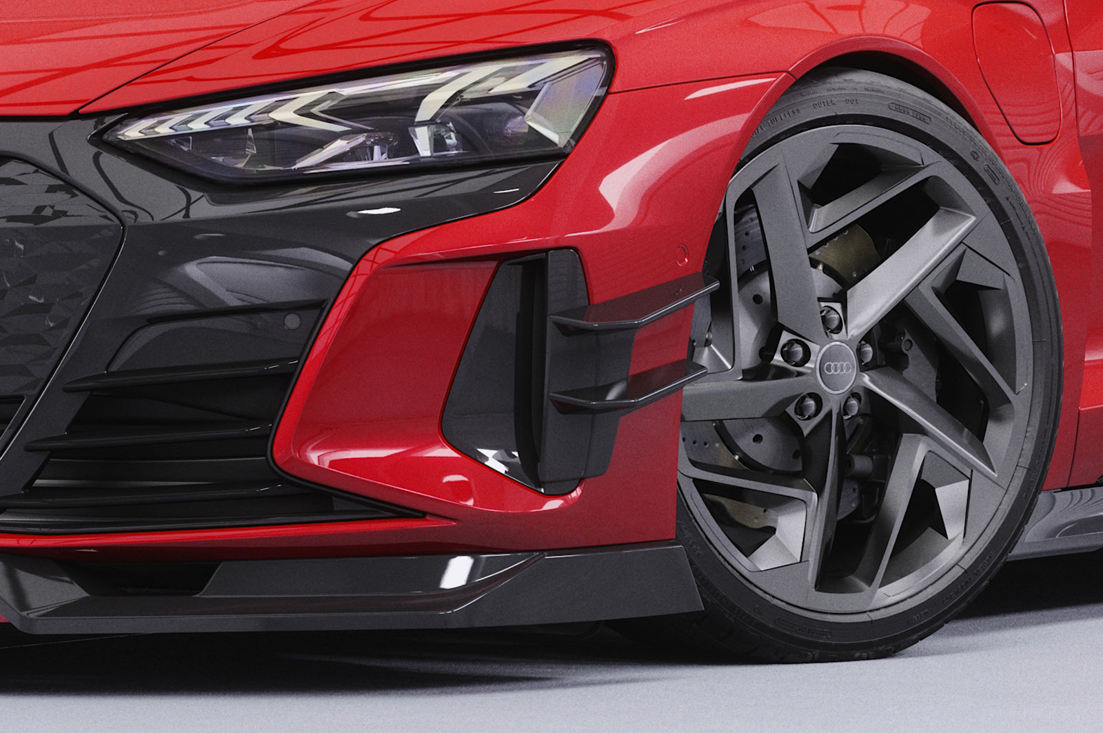 CSR Performance Flaps mit ABE für Audi e-tron GT FP023-L Unlackiert roh (Lackierung erforderlich)