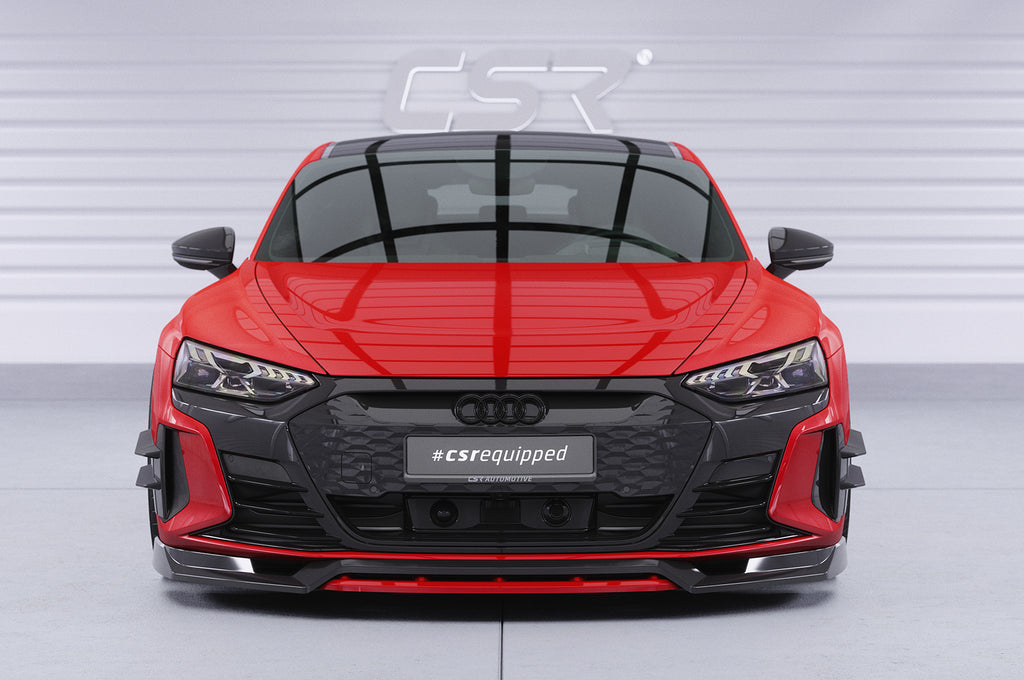 CSR Performance Flaps mit ABE für Audi e-tron GT FP023-C Carbon Look Hochglanz (keine Lackierung erforderlich)