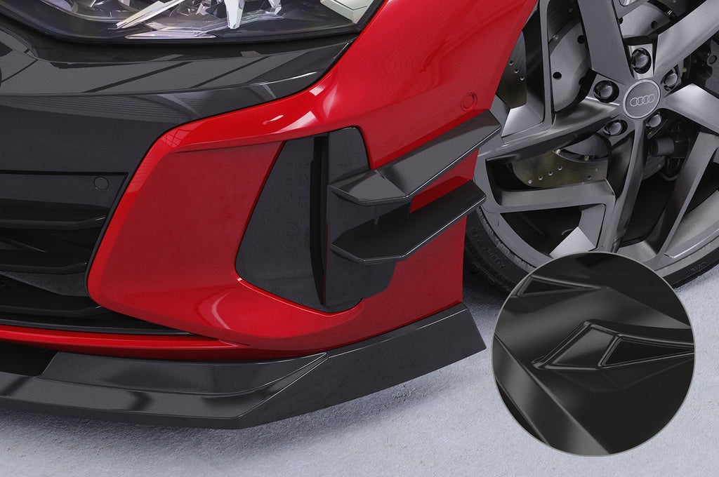 CSR Performance Flaps mit ABE für Audi e-tron GT FP023-G Glossy schwarz Hochglanz (keine Lackierung erforderlich)