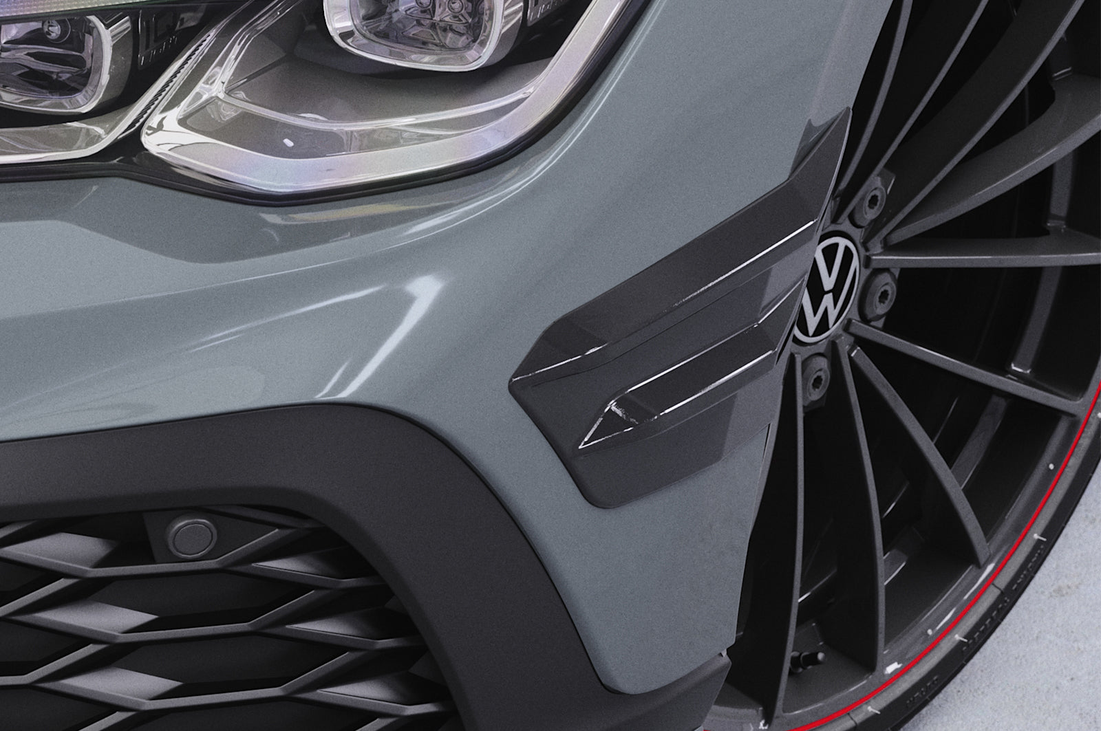 CSR Performance Flaps mit ABE für VW Golf 8 (Typ CD) GTI FP024