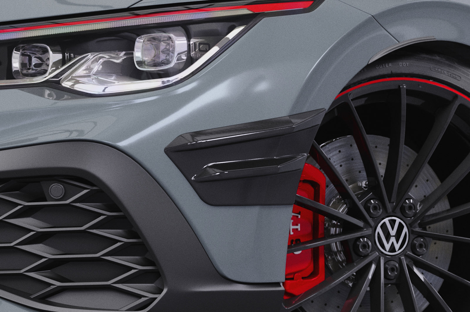 CSR Performance Flaps mit ABE für VW Golf 8 (Typ CD) GTI FP024