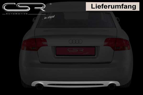 CSR Diffusor | Heckansatz für Audi A4 B7 HA019