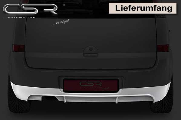 CSR Diffusor | Heckansatz für Opel Meriva A HA025