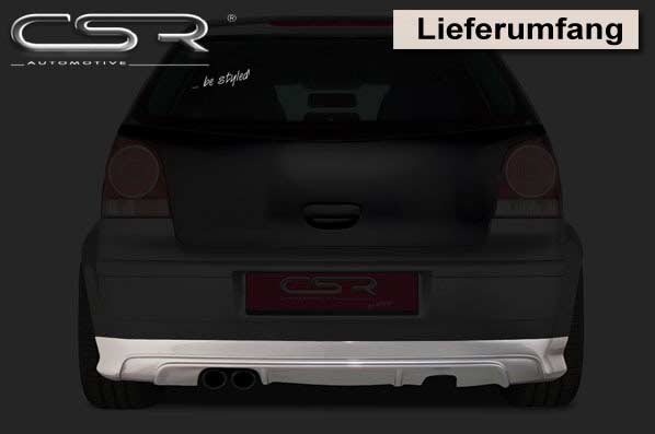 CSR Diffusor | Heckansatz für VW Polo 4 Typ 9N / 9N3 HA030