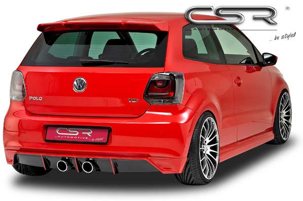 CSR Heckansatz Endrohre Set für VW Polo 5 Typ 6R PS028