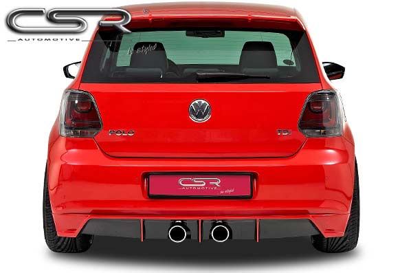 CSR Heckansatz Endrohre Set für VW Polo 5 Typ 6R PS028