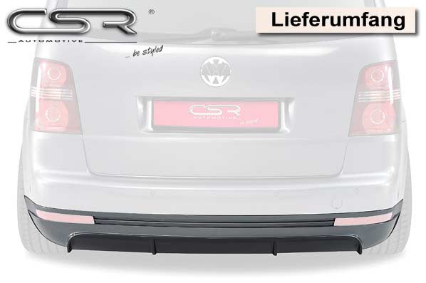 CSR Diffusor | Heckansatz für VW Touran / Touran GP HA040