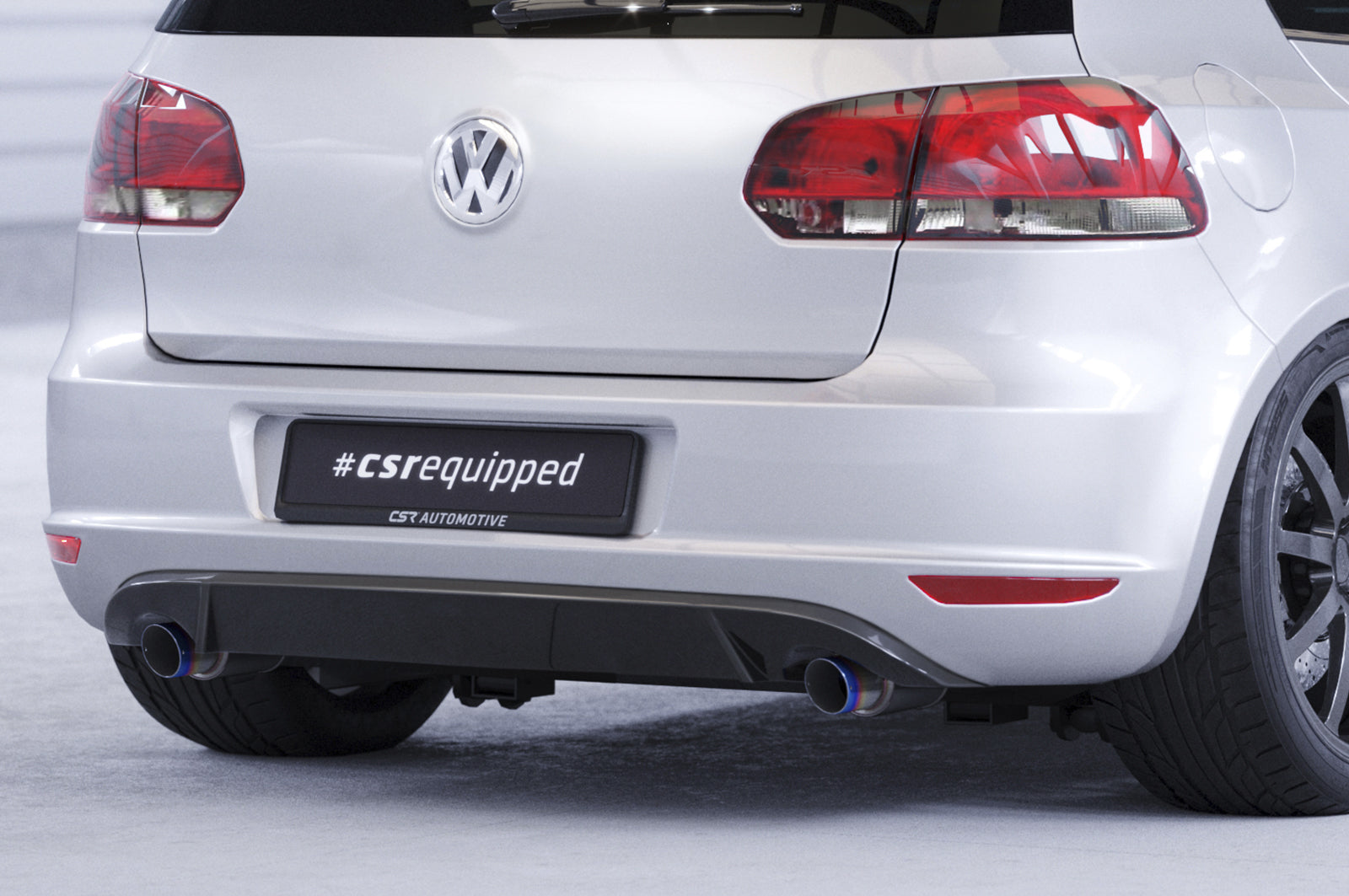 CSR Diffusor | Heckansatz mit ABE für VW Golf 6 HA044