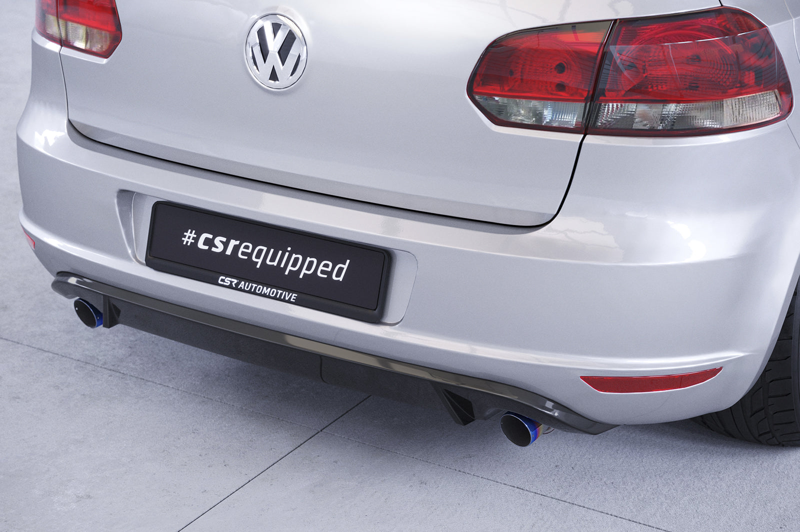 CSR Diffusor | Heckansatz mit ABE für VW Golf 6 HA044