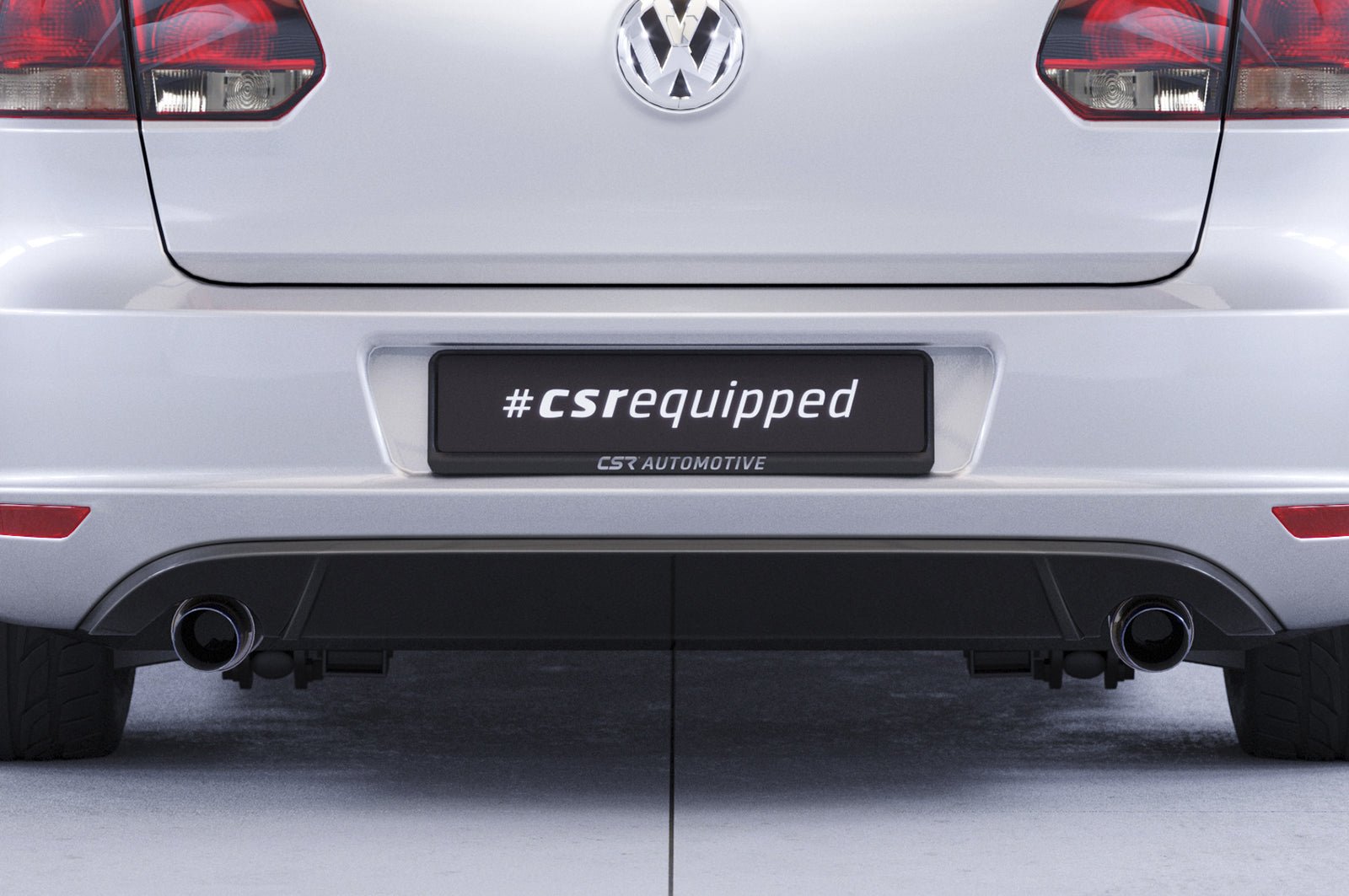 CSR Diffusor | Heckansatz mit ABE für VW Golf 6 HA044