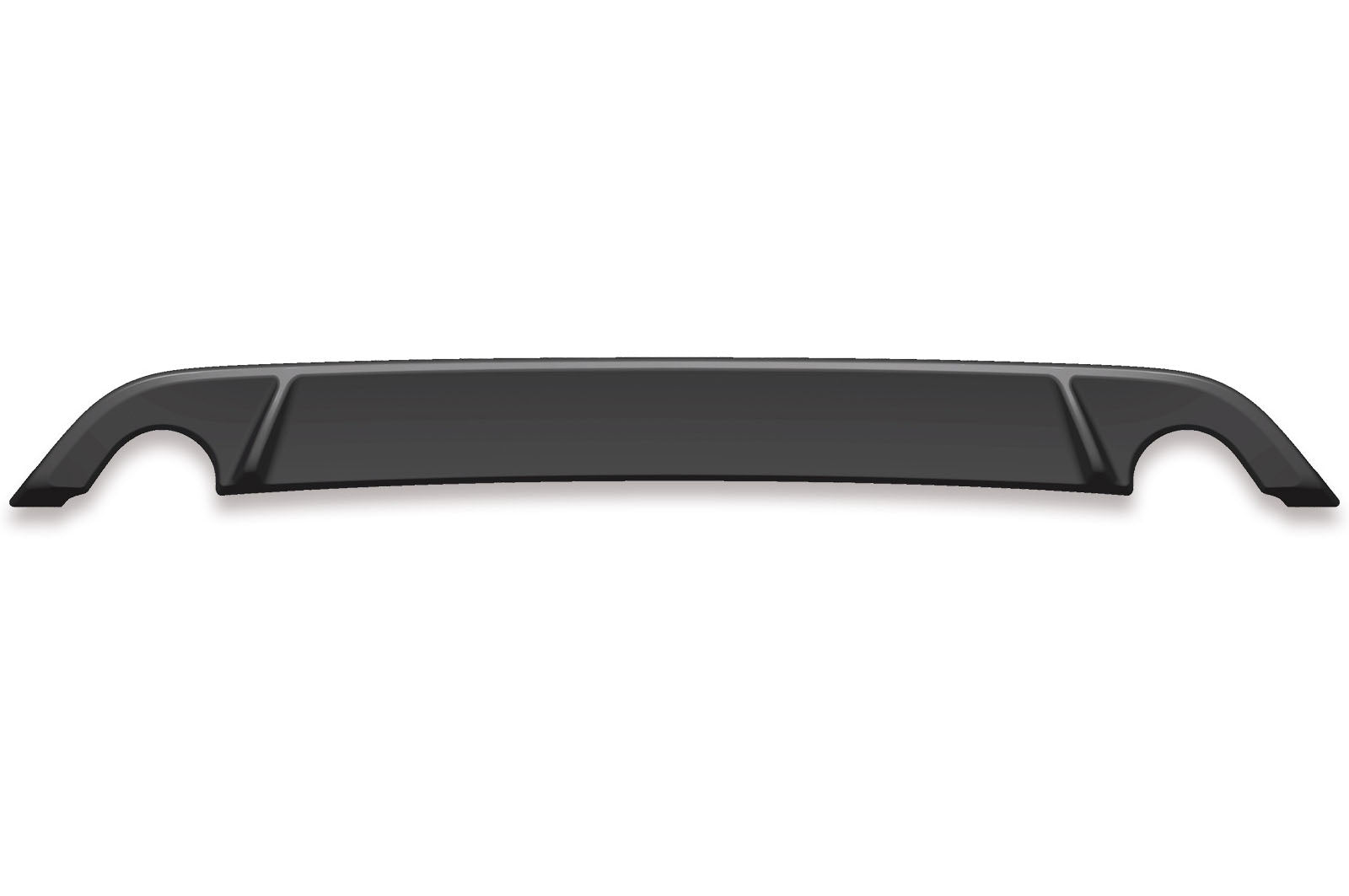 CSR Diffusor | Heckansatz mit ABE für VW Golf 6 HA044-G Glossy schwarz Hochglanz (keine Lackierung erforderlich)