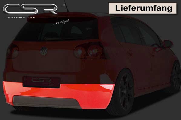CSR Diffusor | Heckansatz für VW Golf 5 Typ 1K HA059