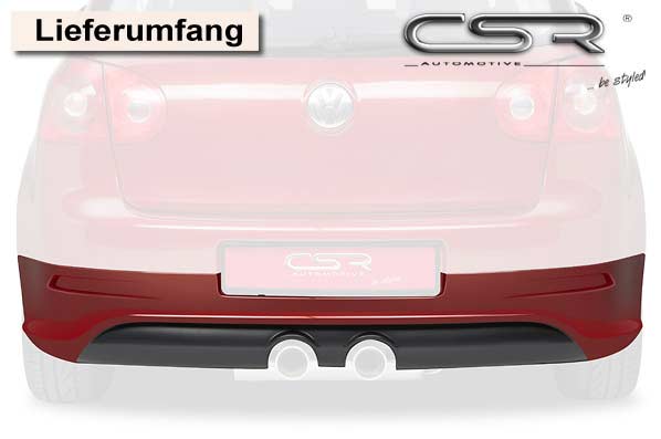 CSR Diffusor | Heckansatz mit ABE für VW Golf 5 Steilheck HA060