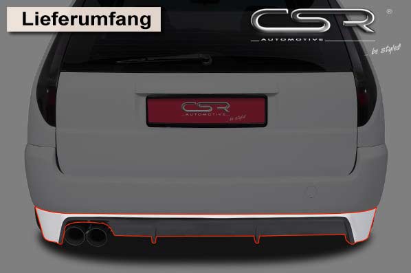 CSR Diffusor | Heckansatz für Ford Mondeo MK3 HA061