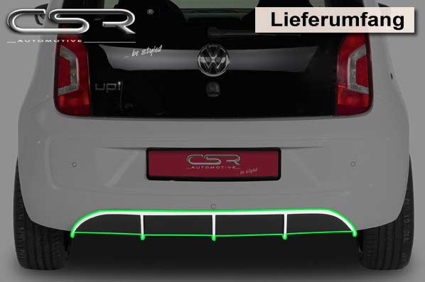CSR Diffusor | Heckansatz für VW up! HA063