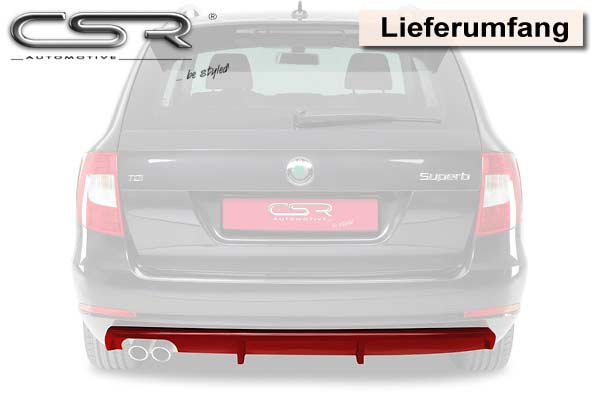 CSR Diffusor | Heckansatz für Skoda Superb II 3T HA074