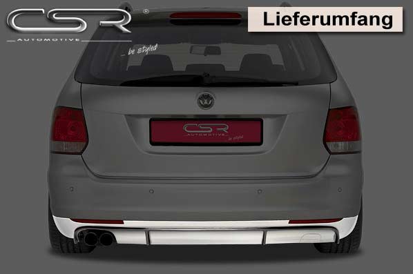 CSR Diffusor | Heckansatz für VW Golf 6 Variant HA080
