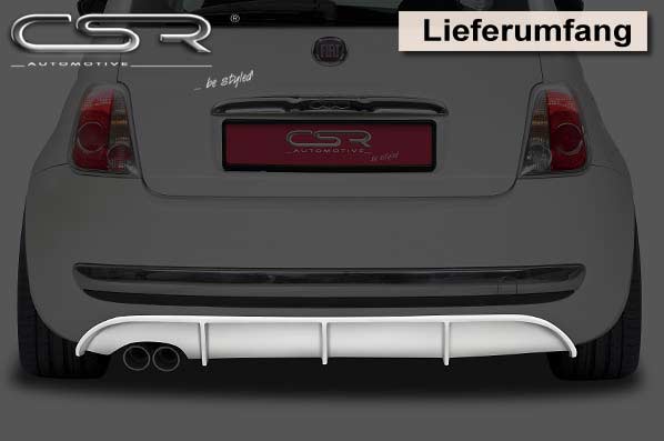 CSR Diffusor | Heckansatz für Fiat 500 HA087