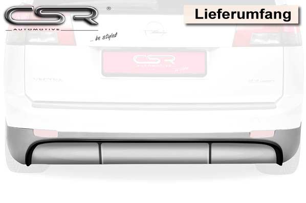 CSR Diffusor | Heckansatz für Opel Vectra C HA092