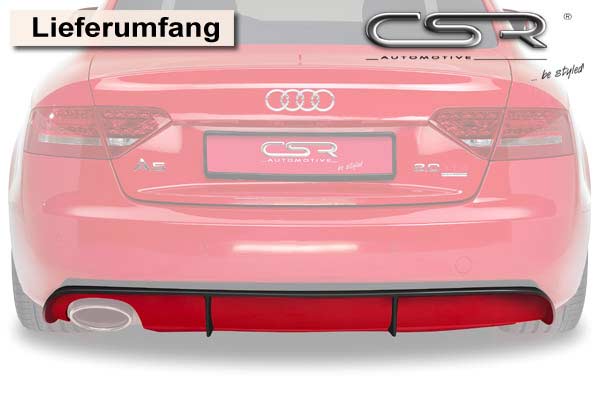 CSR Diffusor | Heckansatz für Audi A5 8T HA099
