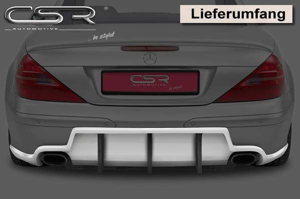 CSR Diffusor | Heckansatz für Mercedes-Benz SL-Klasse R230 HA104