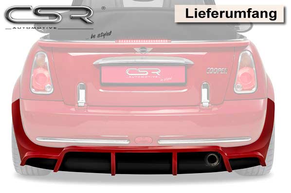 CSR Diffusor | Heckansatz für Mini R50/R52 HA105
