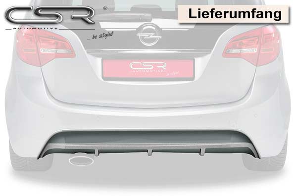 CSR Diffusor | Heckansatz für Opel Meriva B HA109