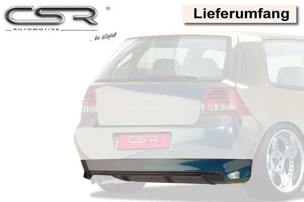 CSR Diffusor | Heckansatz für VW Golf 4 HA113