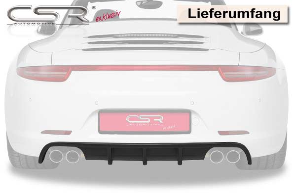 CSR Diffusor | Heckansatz für Porsche 911/991 HA115