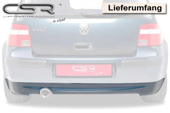 CSR Diffusor | Heckansatz für VW Golf 4 HA116