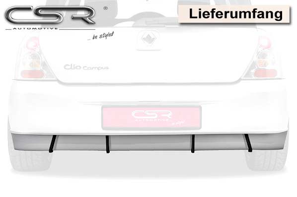 CSR Diffusor | Heckansatz für Renault Clio 2/B HA129